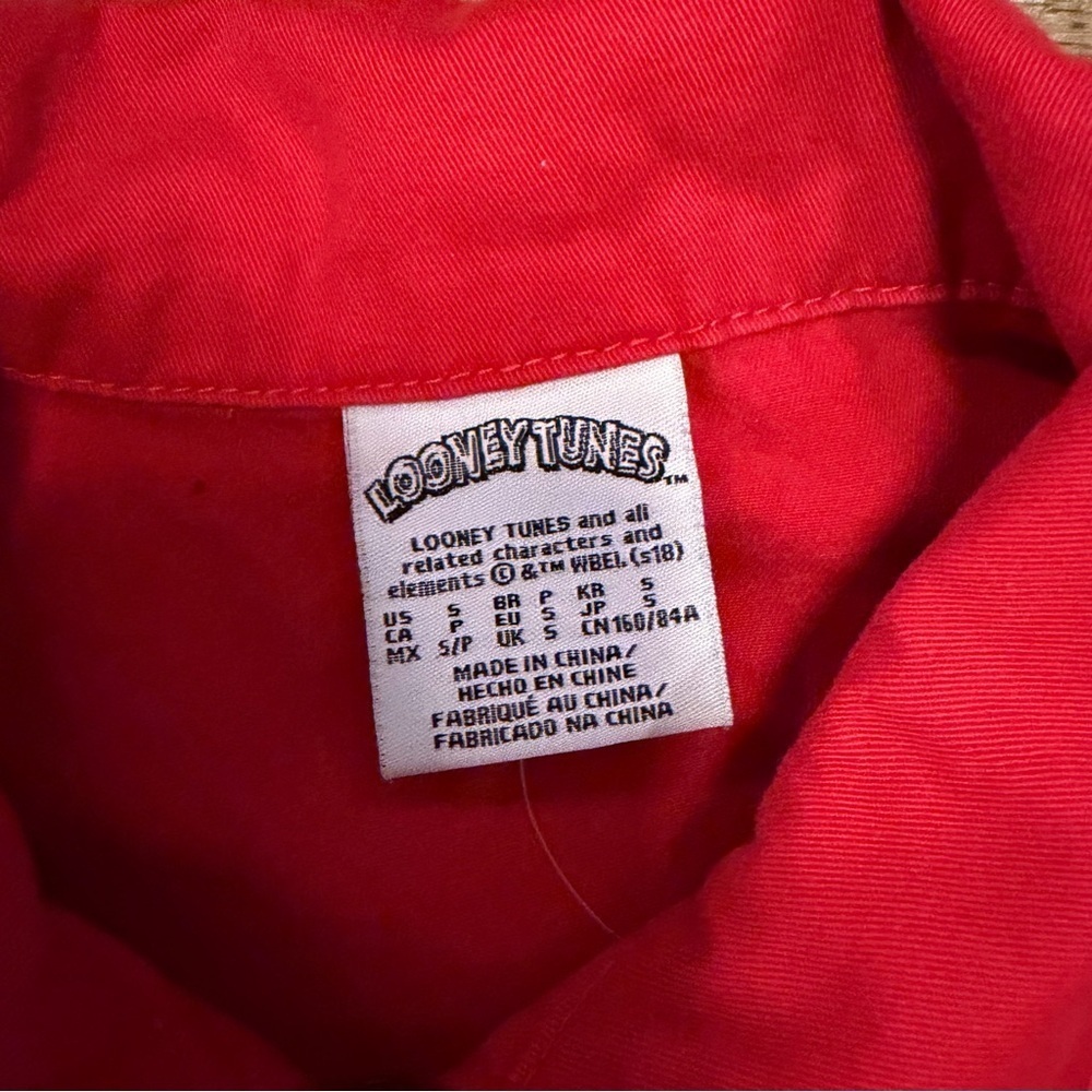 Looney Tunes Red Jumpsuit for Women size small - Picture 3 of 5